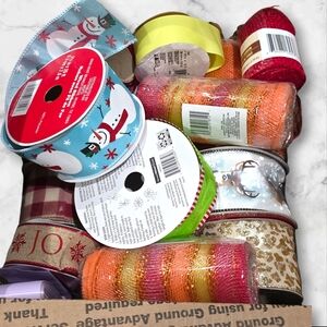 Ribbon & More Lot Of 20 Item's Crafting Supplies Hand-Crafted Handmade D47